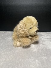 Aurora Classic Cocker Spaniel Dog Plush Puppy Laying Tan Brown Floppy Toy Pet