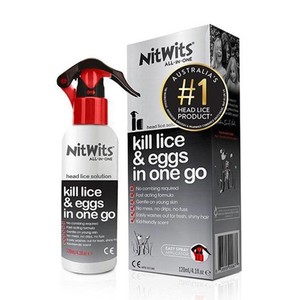 2 X New Nitwits Head Lice Solution Spray Applicator 120ml Kill
