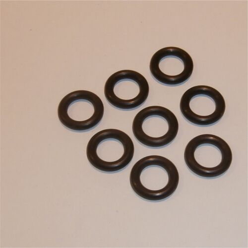 Tri-ang Minic Tires Pressed Steel Hubs Set of 8 20mm Black Tyres Pack #46 - Picture 1 of 4