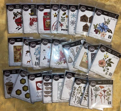 Sizzix Thinlits Metal Die Pack designed by TIM HOLTZ LIMITED STYLES AVAILABLE