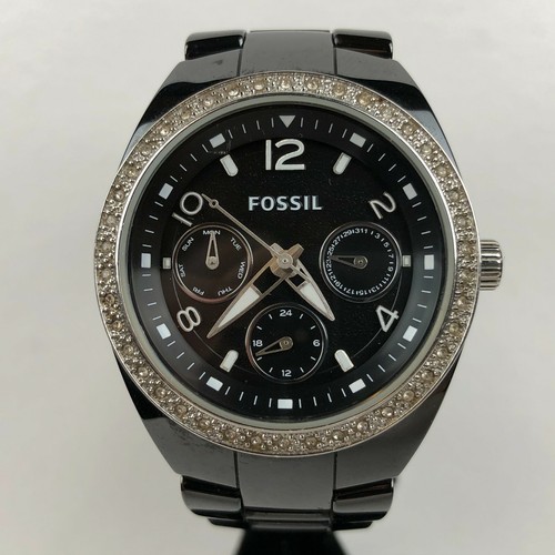 RARE Fossil Berkley Ladies' Black 