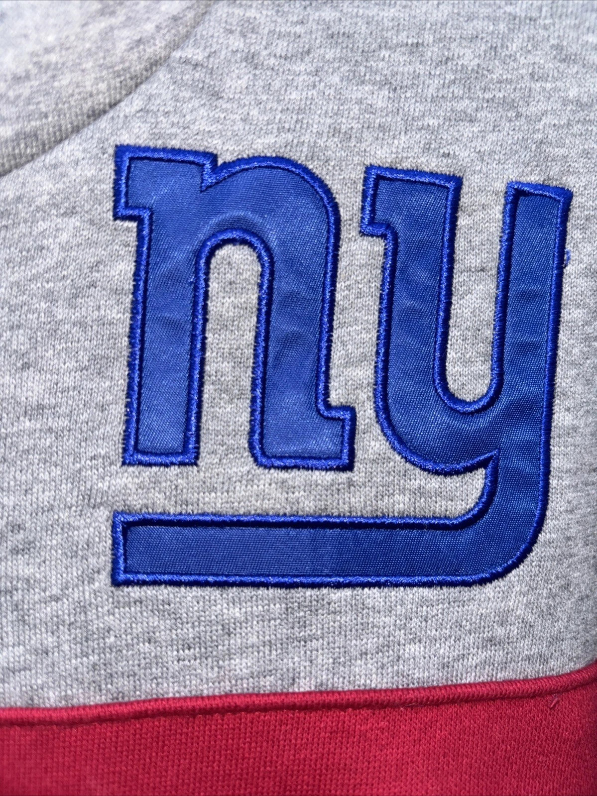 Felpa con cappuccio Mitchell & Ness New York Giants Head Coach nuova con etichetta grande prezzo al pubblico consigliato $110