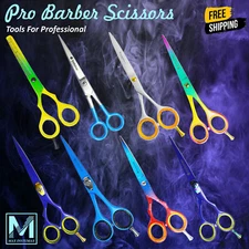 PROFESSIONAL BARBER SCISSORS HAIRDRESSING THINNING SCISSORS GERMAN BARBER SHEARS