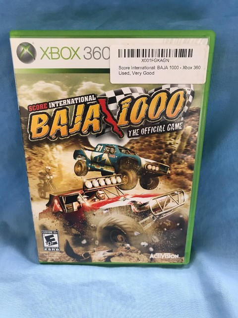 Score International Baja 1000 Microsoft Xbox 360 08 For Sale Online Ebay Score International Baja 1000 Microsoft Xbox 360 08 For Sale Online Ebay