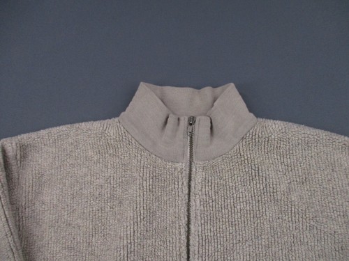 Vintage Sea Island Sweater Mens Extra Large Quarter Zip Brown Tan Made In USA - Picture 2 of 7