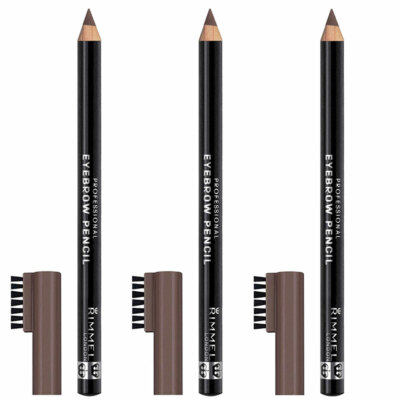 Pack of (3) New Rimmel Professional Eyebrow 002 Hazel 0.05 Ounces