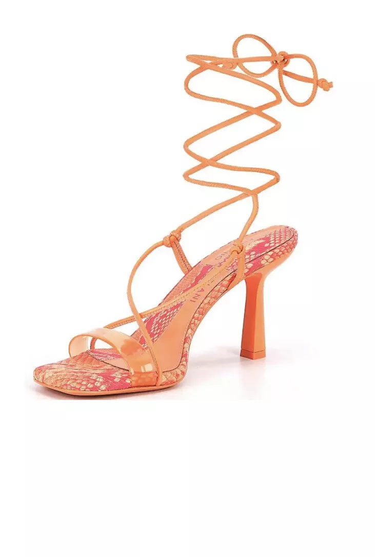 Attico High Heel Shoes The Woman Colour Peach In Pink | ModeSens