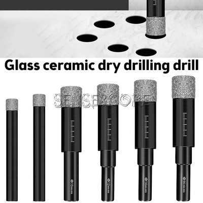 DIY Diamond Core Drill Bits for Porcelain Granite tile Glass Ceramics Marble 6mm