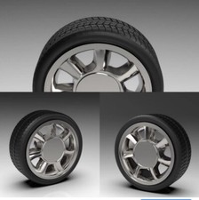 164 Factory 93 Cobra Wheels With Tires