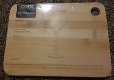 Core Bamboo Margarita Cocktail Prep Board, Mixology Bar Board ~ NEW