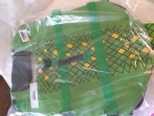 NEW Pet Dog Flotation Life Vest Large W/Pull Strap Alligator With Tail Design