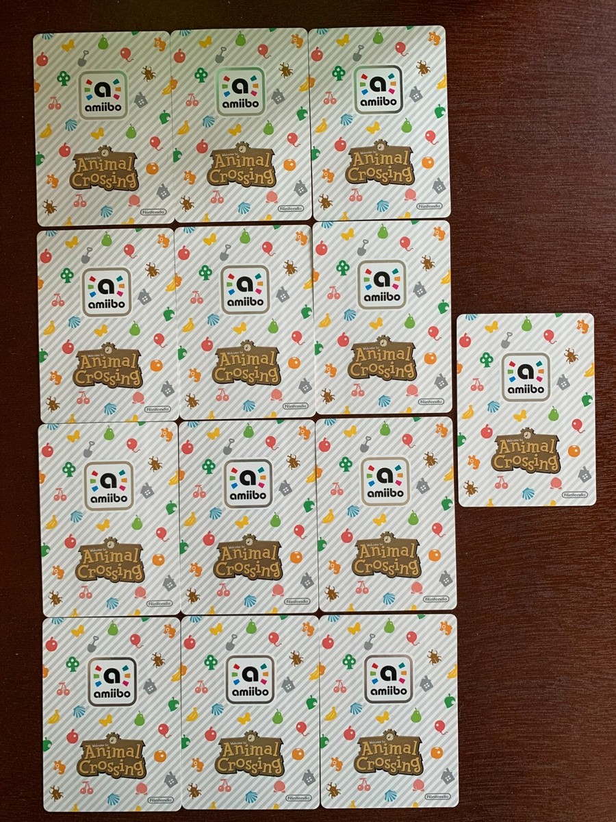 SP Animal Crossing Amiibo Cards - Special Characters | eBay