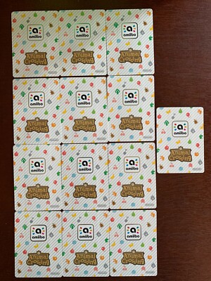 SP Animal Crossing Amiibo Cards - Special Characters | eBay