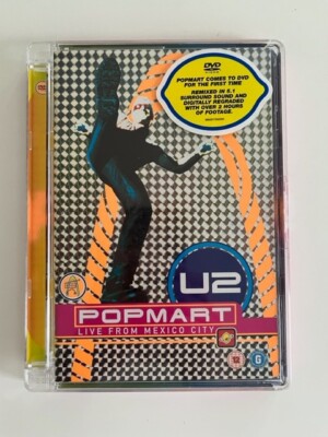 U2 Popmart Live from Mexico City DVD TOP Zustand