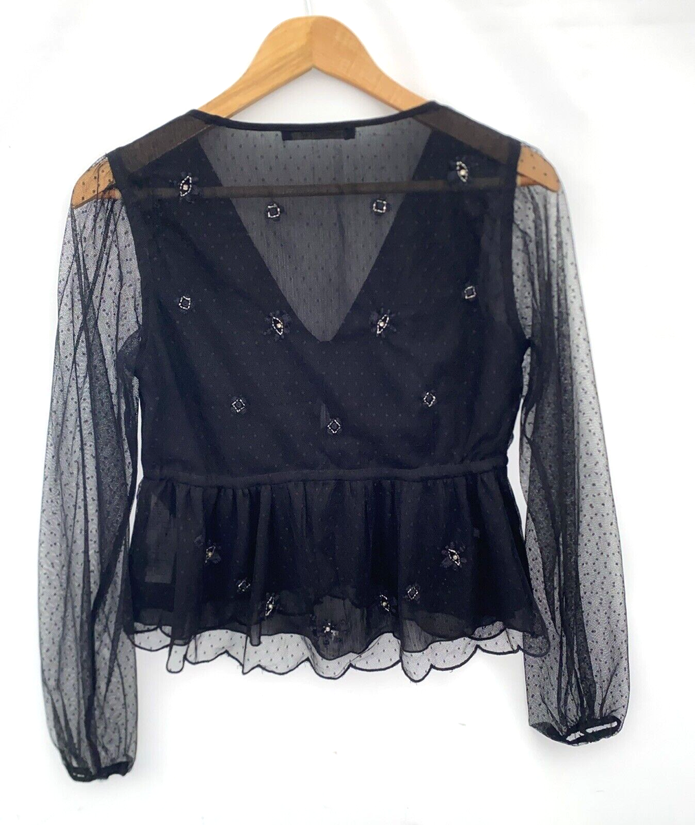 トップス Andmary Frill lacy tops ANDMARY】Frill lacy tops