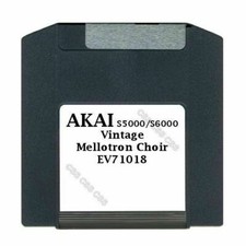 Akai S5000/S6000 Zip Disk 100MB Vintage Mellotron Choir EV71018