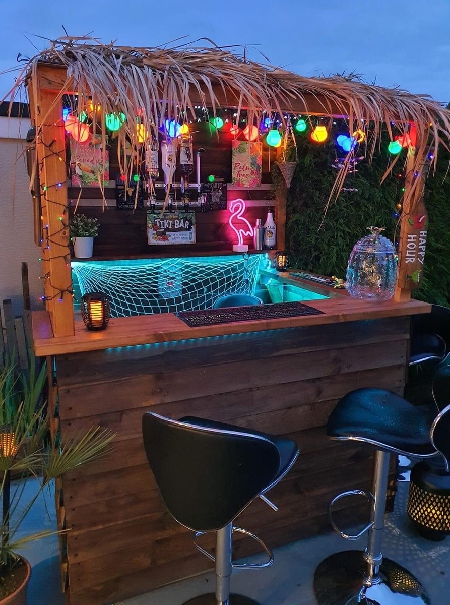 Garden Bar Man Cave Toki Bar Wooden Bar Shed | eBay Garden Bar Man Cave Toki Bar Wooden Bar Shed | eBay
