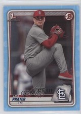 2020 Bowman Draft Sky Blue Border 475/499 Levi Prater #BD-125 0bt4