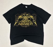 Vtg Amon Amarth Viking Swedish Heavy Metal Band Concert Tour Y2K T-shirt Medium