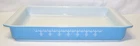 Vintage PYREX Blue Snowflake Garland 933 Lasagna Baking Dish 13.5 x8 3/4 x 1 3/4