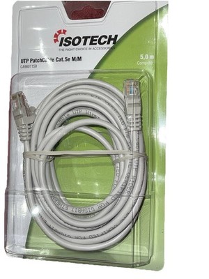 Ethernet 5m Kabel Netzwerk RJ45 Leitung Internet Patch LAN Cat5e UTP 26AWG