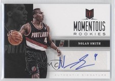 2012-13 Panini Momentum Momentous Rookies Auto Nolan Smith #10 Auto 0a1