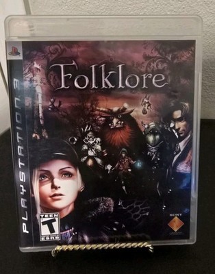 Folklore Sony PlayStation 3 PS3 CIB Complete w/ Manual Insert Tested ESRB Clean