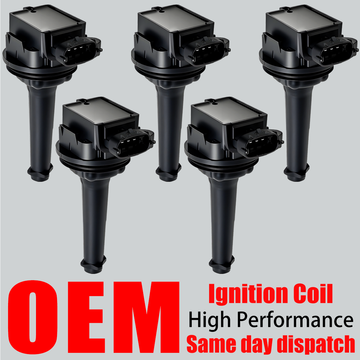 5X OEM Ignition Coil For Volvo C70 S60 S70 S80 V70 XC90 XC70 2.3 2.4L 2.5L UF341
