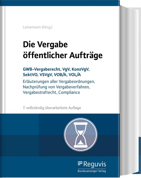 Die Vergabe öFfentlicher AufträGe, Ralf Leinemann-image
