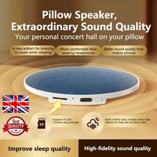Under-Pillow Speaker for Sleeping - Portable Wireless Bluetooth Bone Conduction