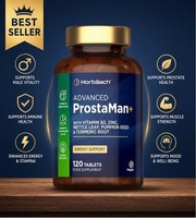 Prostate Health Supplements For Men x120 Tablets Urinary Tract Health UTI Energy