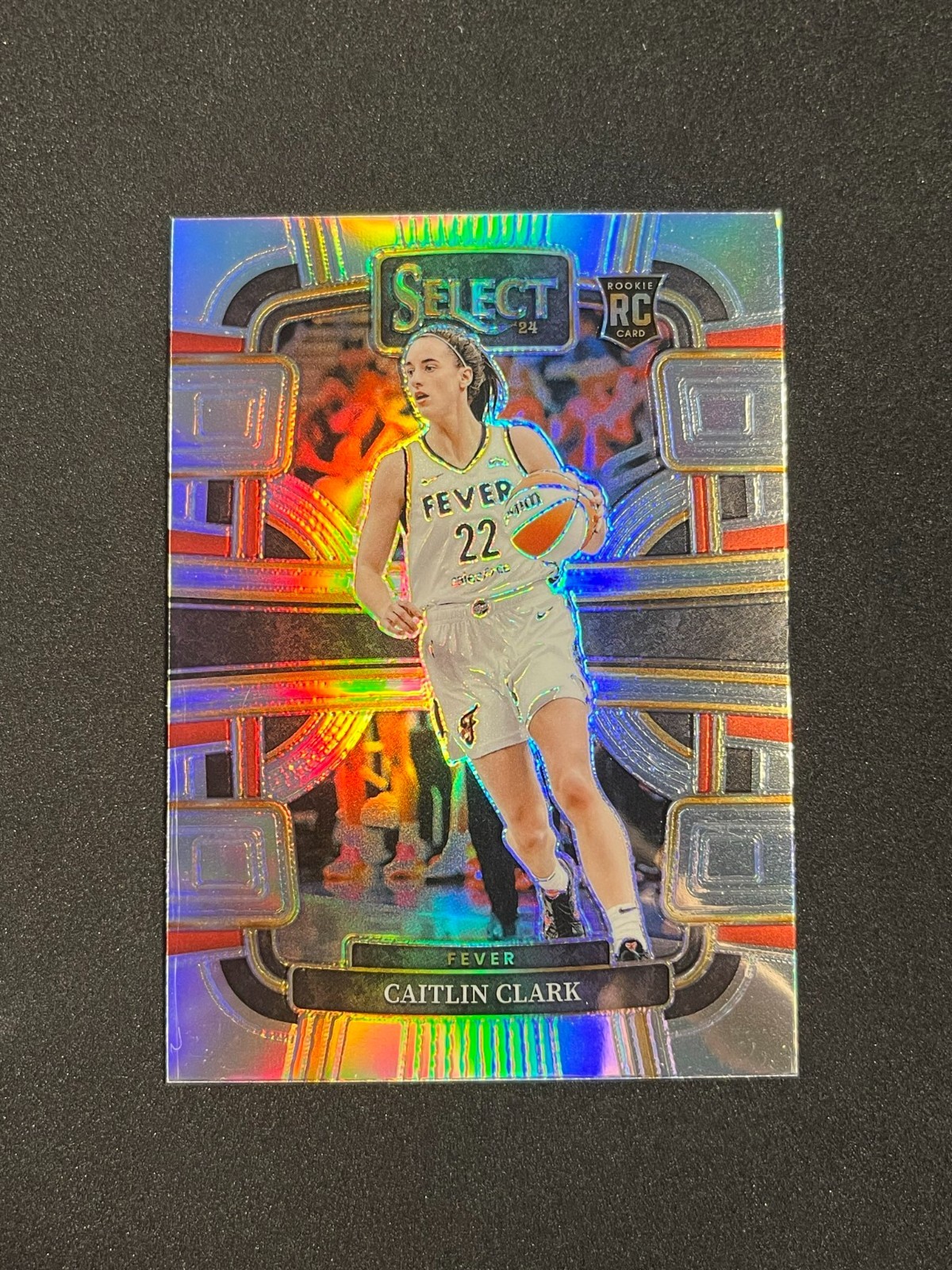 2024 Panini Select WNBA - Concourse Caitlin Clark #72 Silver Prizm (RC)