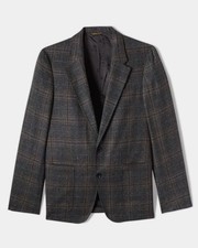 NWT $995 Billy Reid Jacket 42L Men's Walton Blazer L Gray Wool Silk Made in USA