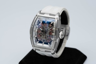 CVSTOS Challenge Jetliner II CVT-JET2-SL ST Stainless Steel Skeleton Dial