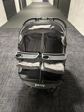 Joovy ScooterX2 Black Standard Double Seat Stroller