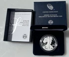 2020-W American Silver Eagle Proof 1 Ounce Silver - Coin and Box and COA