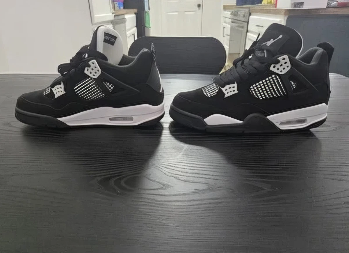 Jordan 4 Retro White Thunder for Sale - Authenticity Guaranteed - eBay