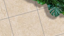 Terrassenplatten Keramik - Feinsteinzeug BASIC "CORA Beige"