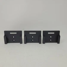 Fits Hyper Tough 20v Battery Holder Mount Black 3 Organizers