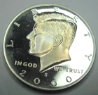 2000 S * PROOF KENNEDY Silver HALF DOLLAR * Exact coin shown *USA Only FREE Ship