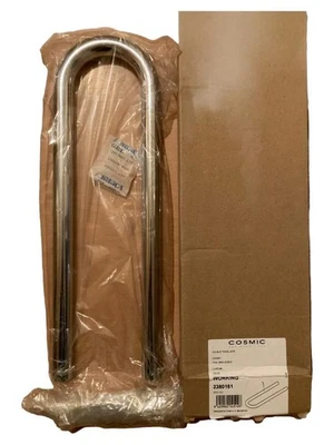 Cosmic Porte-Serviettes Double Working 35 cm Métal Argent - Photo 1/4