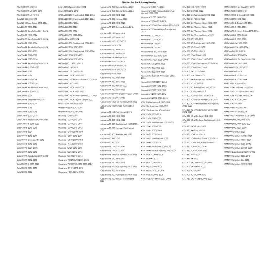Tusk Fork Seal Driver 48mm For HUSQVARNA CR 125 2010-2012 - Image 4 of 4