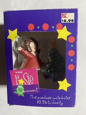 1998 Kmart Rosie O'Donnell Christmas ornament