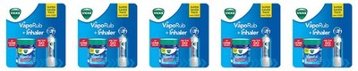 Vicks VapoRub + Inhaler Super Saver Pack (pack of 5)