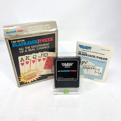 Ken Uston Blackjack-Poker (Coleco Vision, 1981)