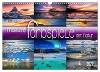 Calendar 2027 · US Version · Magical Play Of Colors Of Nature (Wall Calendar 202
