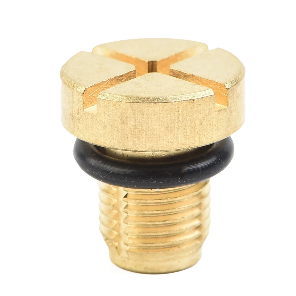 Precise Fitment Brass Screw for BMW E36 E46 E39 Radiator Coolant System - Image 3 of 4