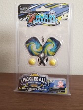 World  s Smallest And Coolest Pickleball Set - Paddles  Balls Age 6 New Sealed