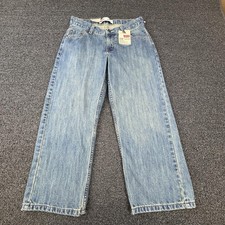 Levi's 550 Relaxed Jeans Boys 8 Husky 28x23 Blue Tapered Adjustable Waistband