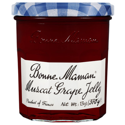 BONNE MAMAN JELLY MUSCAT GRAPE 13 OZ